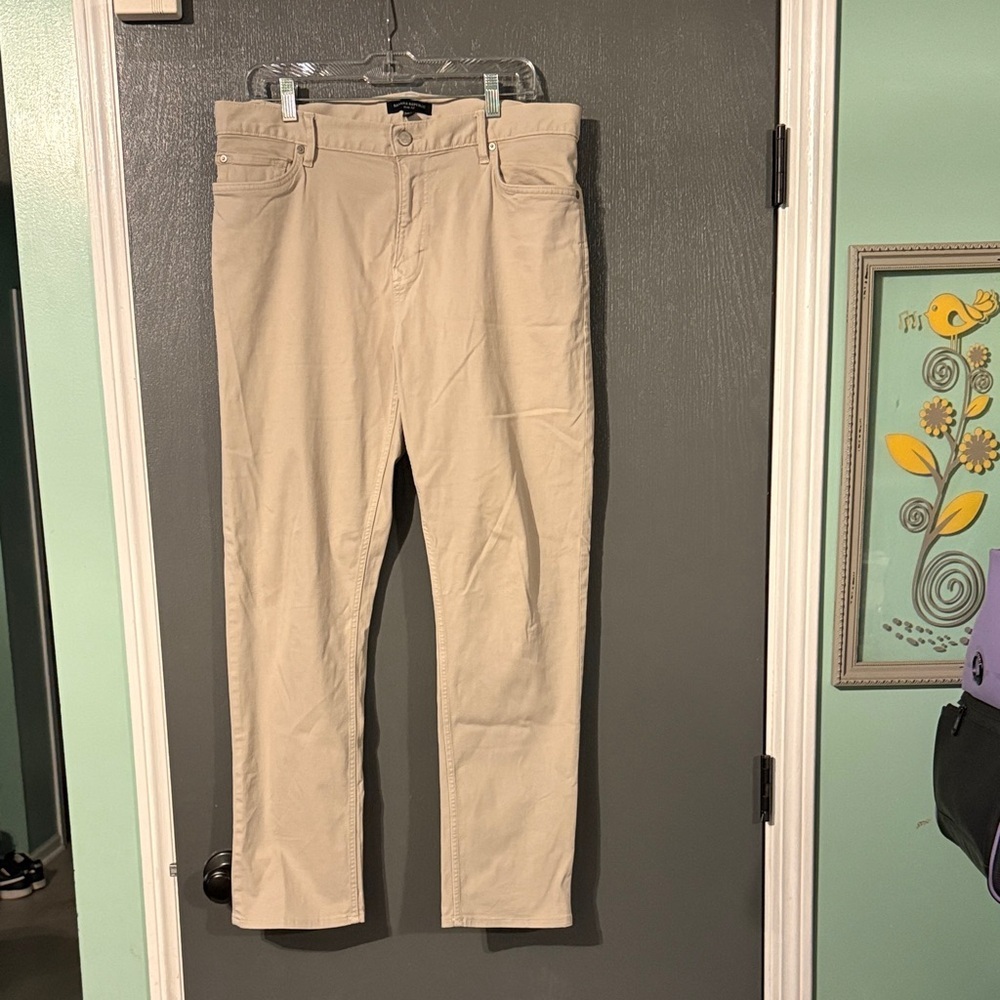 Banana Republic Slim Fit Khaki Trousers